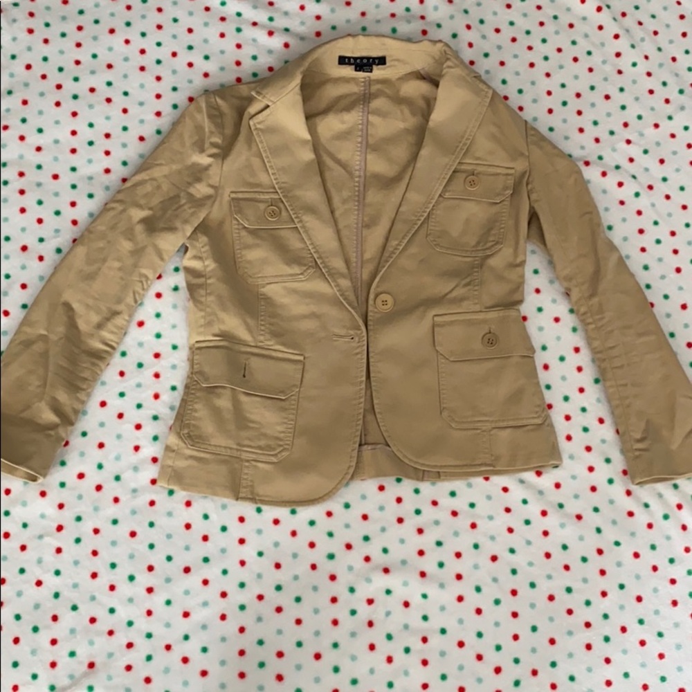Theory Cropped Blazer.